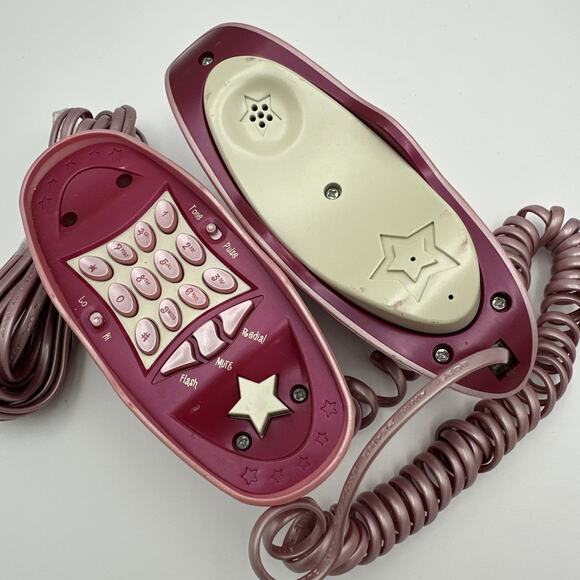 Vintage Bratz 2003 Pink Lip Phone Telephone Mga - Picture 5 of 6